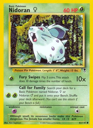 Nidoran F (82) - Legendary Collection