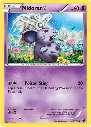 Nidoran F (40) - Plasma Freeze