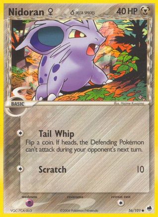 Nidoran F (Delta Species) (56) - Dragon Frontiers