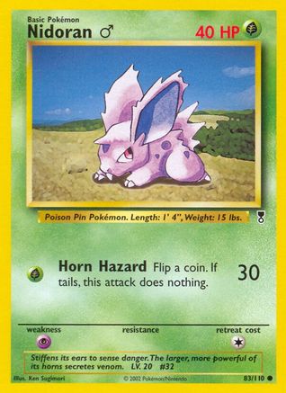 Nidoran M (83) - Legendary Collection