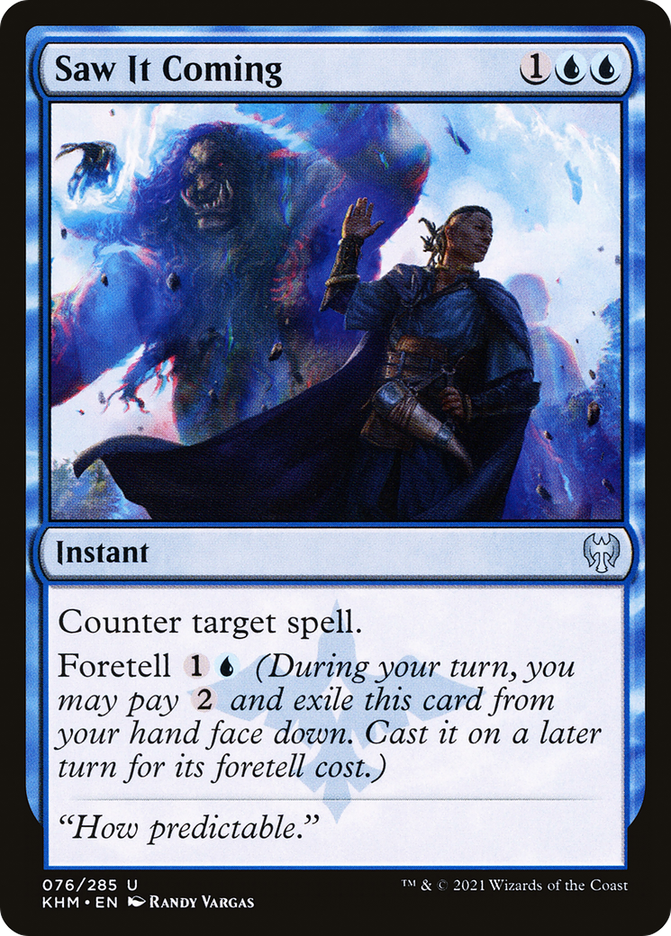 Saw It Coming (076) Foil - Kaldheim