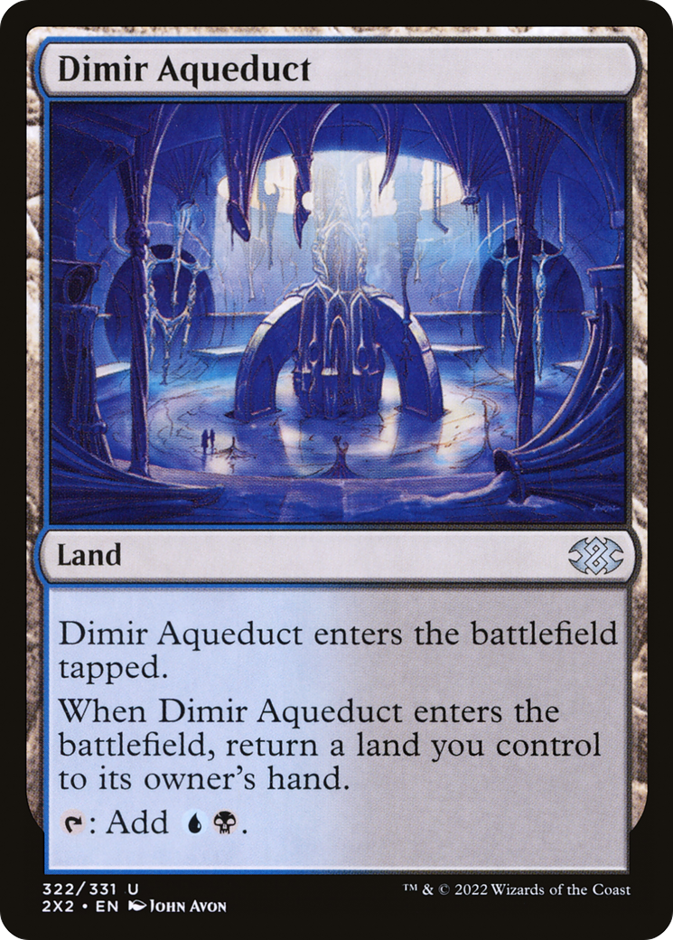 Dimir Aqueduct (322) Foil - Double Masters 2022