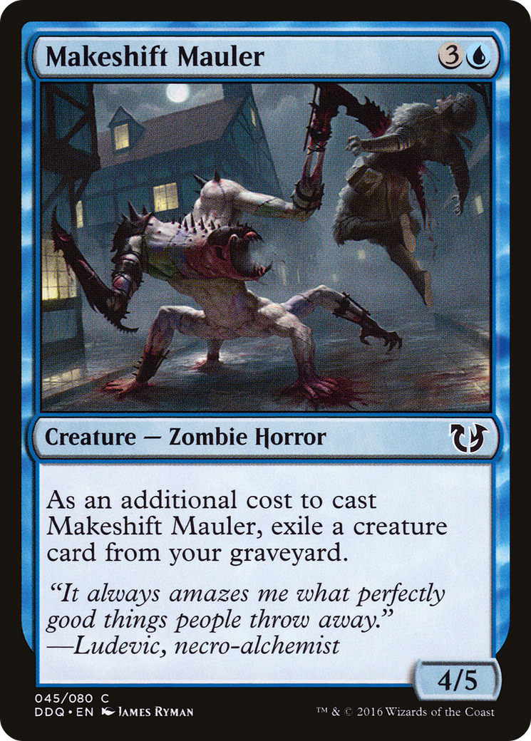 Makeshift Mauler (045) - Duel Decks: Blessed vs. Cursed