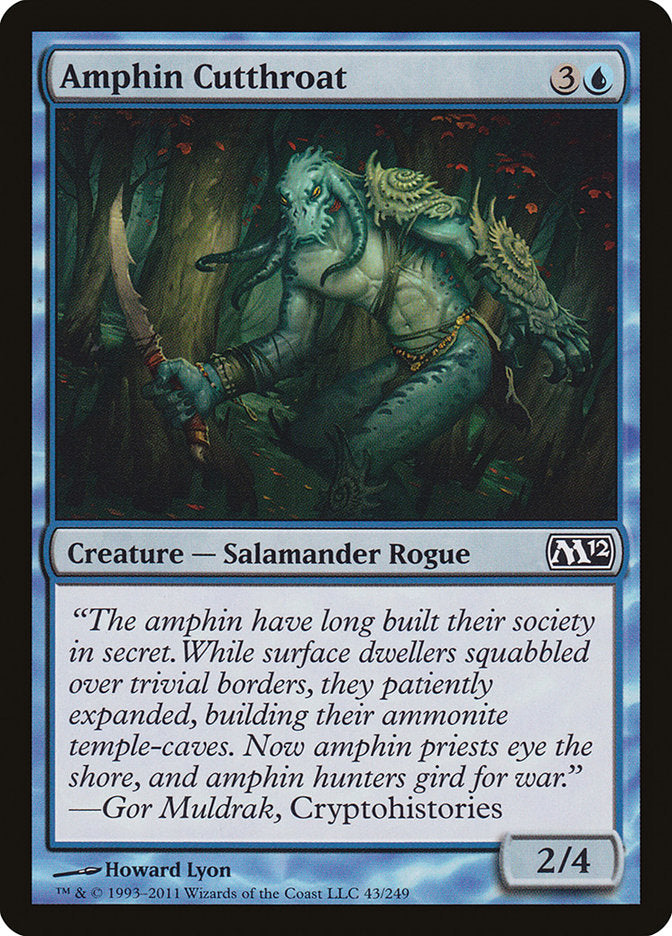 Amphin Cutthroat [Magic 2012] | Silver Goblin