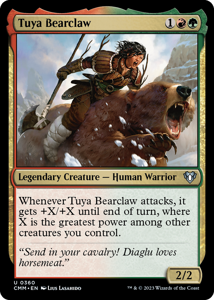 Tuya Bearclaw [Commander Masters] | Silver Goblin