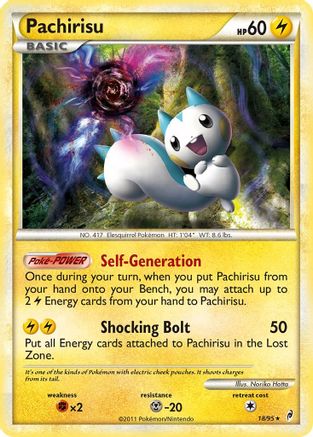 Pachirisu (18) Holofoil - Call of Legends