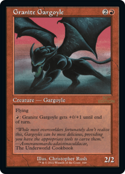 Granite Gargoyle (Retro) (448) - 30th Anniversary Edition