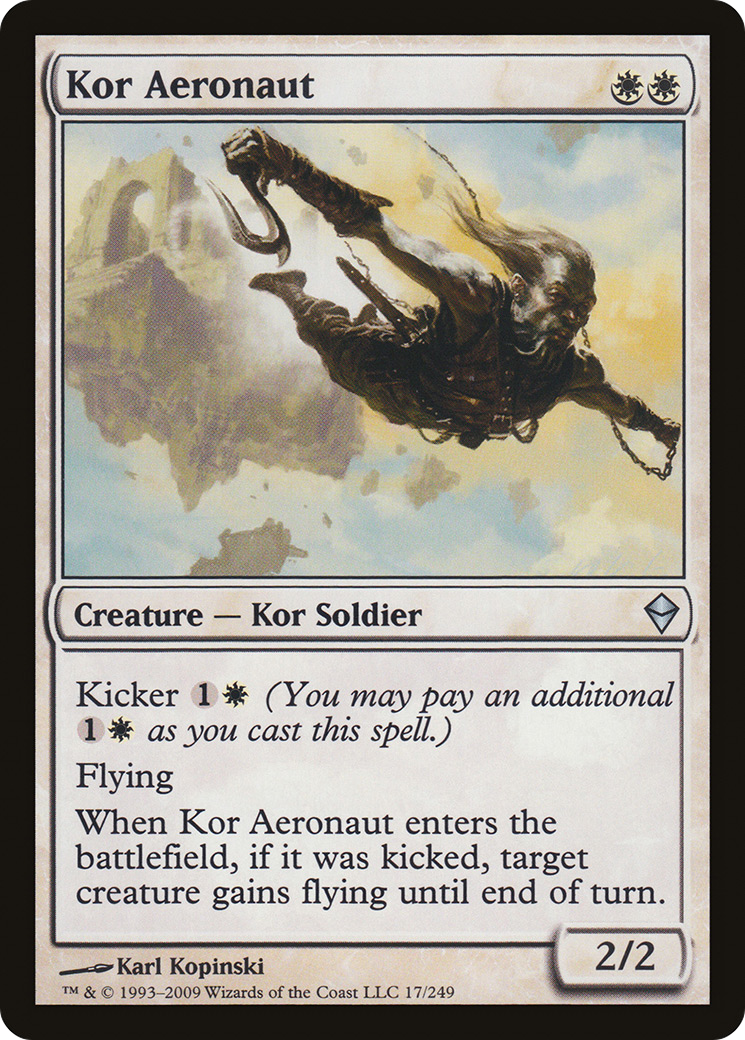 Kor Aeronaut (017) - Zendikar