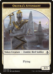 Oketra's Attendant // Beast Double-Sided Token [Amonkhet Tokens] | Silver Goblin