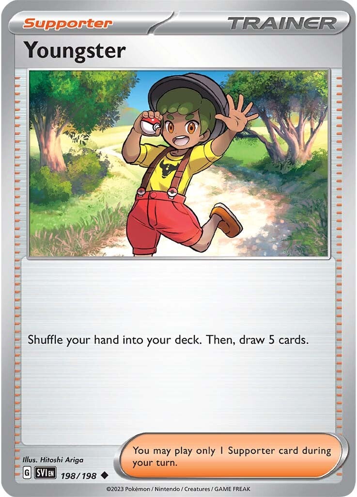 Youngster (198/198) [Scarlet & Violet: Base Set] | Silver Goblin