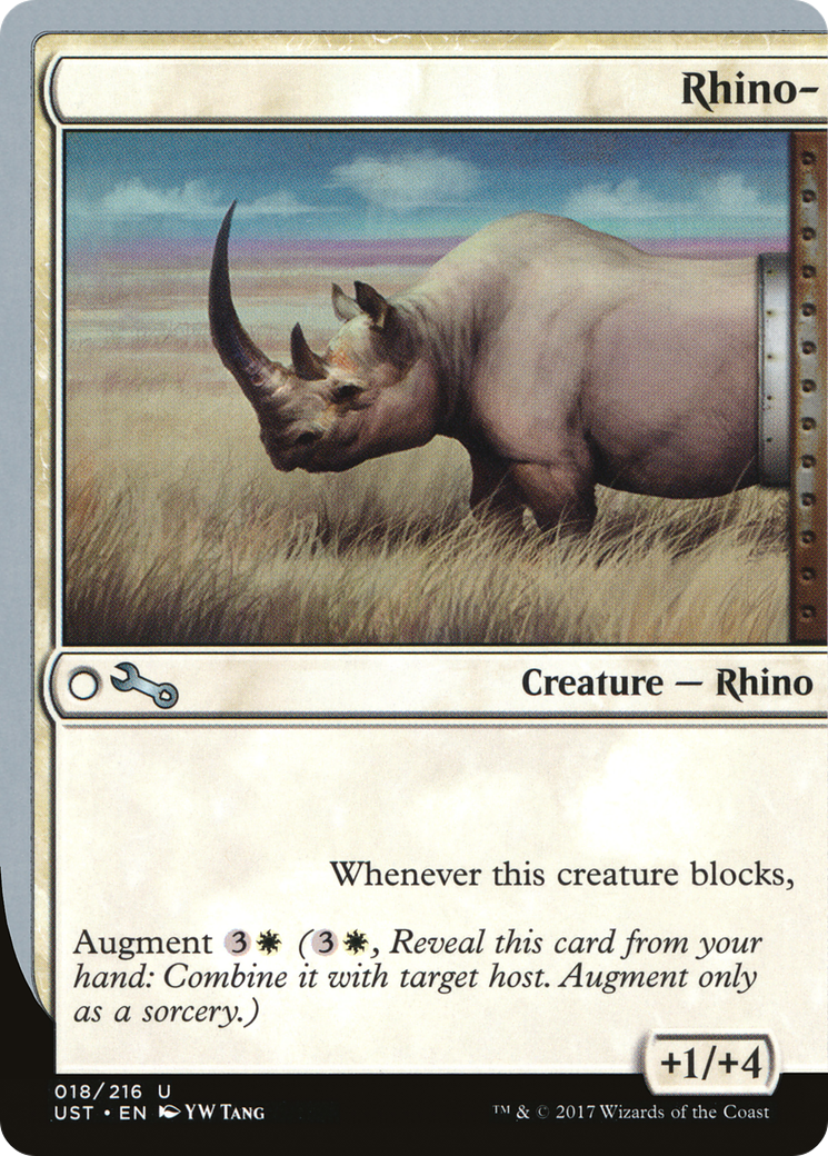Rhino- (018) Foil - Unstable
