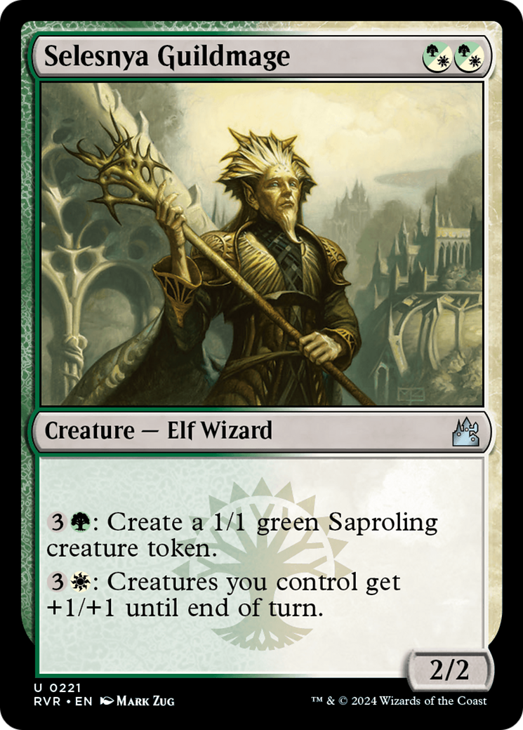 Selesnya Guildmage (221) - Ravnica Remastered