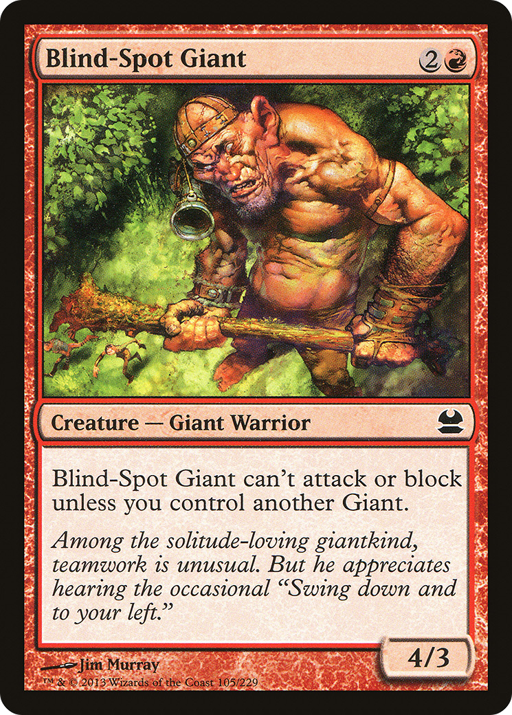Blind-Spot Giant (105) Foil - Modern Masters