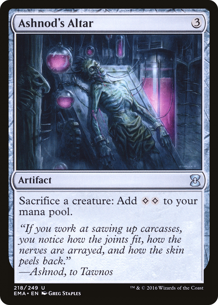 Ashnod's Altar (218) Foil - Eternal Masters