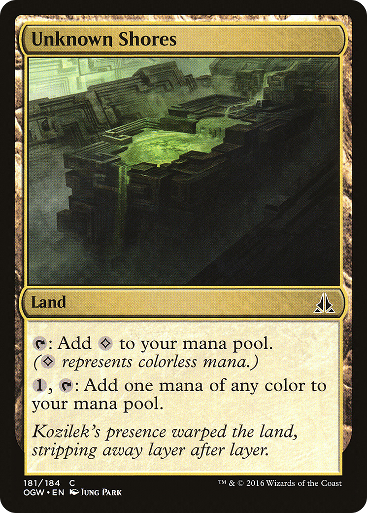 Unknown Shores (181) - Oath of the Gatewatch