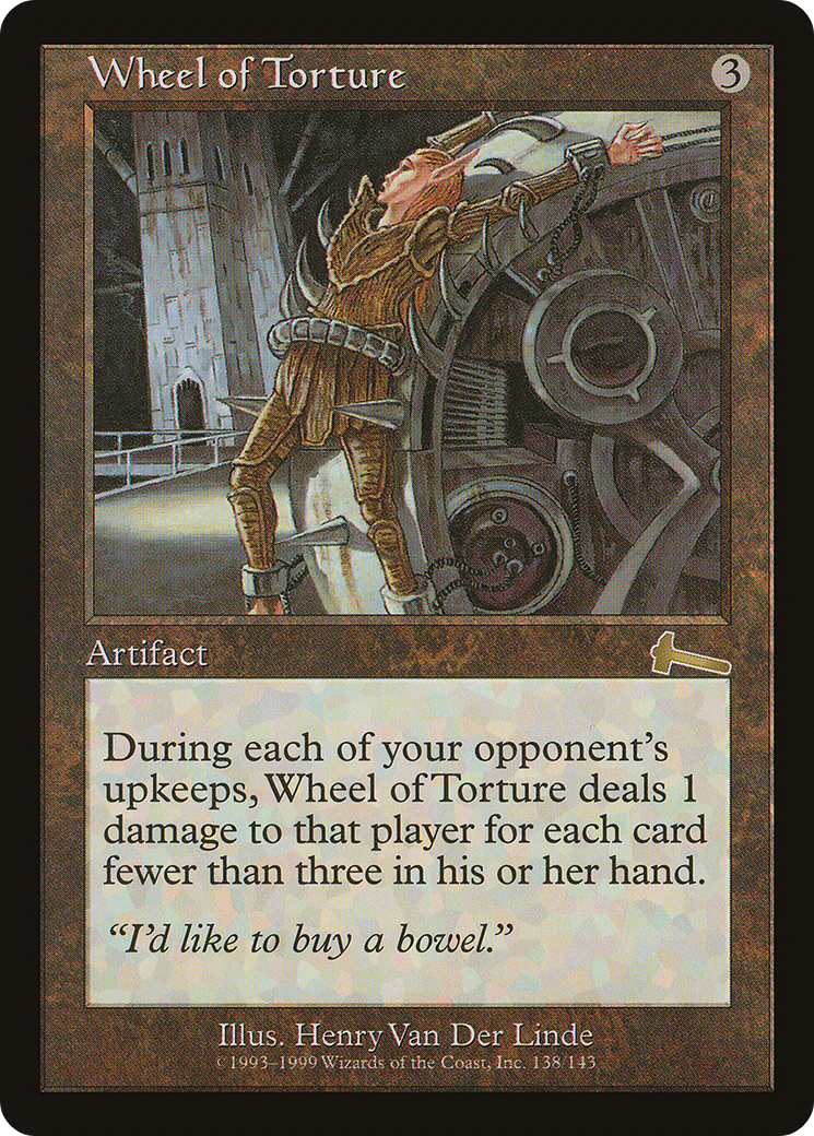 Wheel of Torture [Urza's Legacy] Foil
