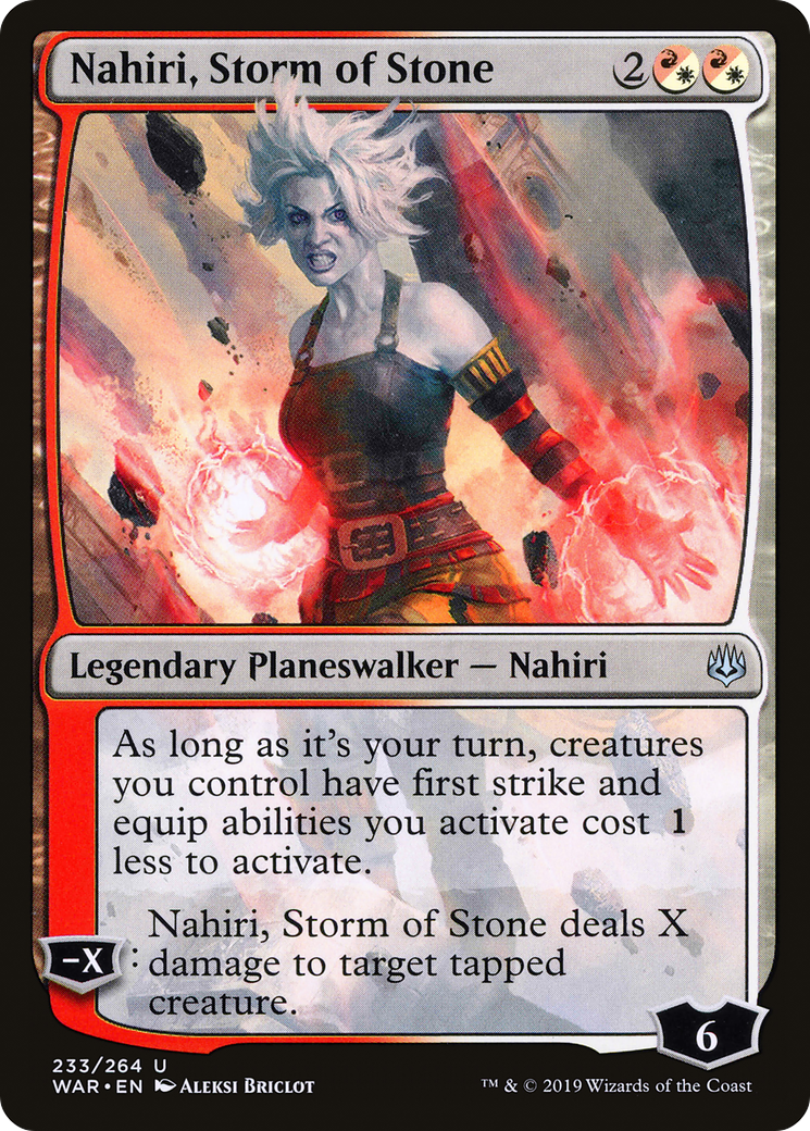 Nahiri, Storm of Stone (233) - War of the Spark