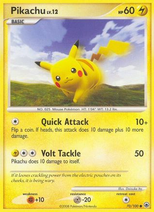 Pikachu (70) - Majestic Dawn