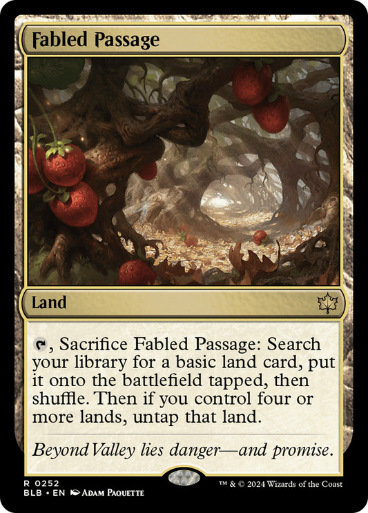 Fabled Passage [Bloomburrow] Foil