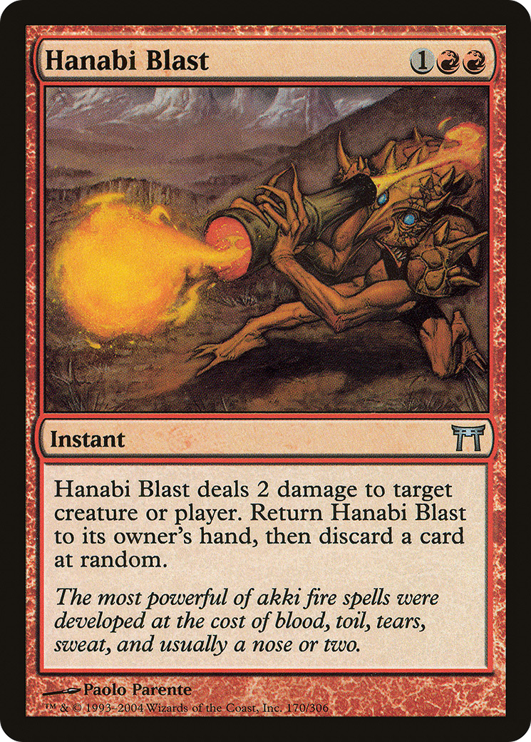 Hanabi Blast (170) - Champions of Kamigawa