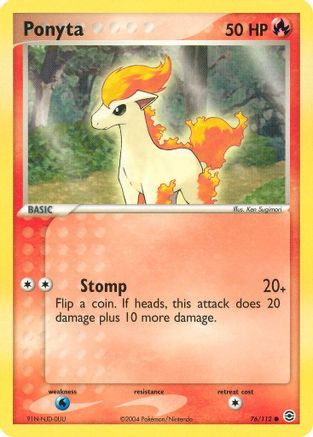 Ponyta (76) - FireRed & LeafGreen