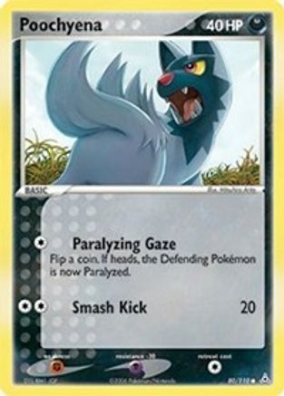 Poochyena (80) Reverse Holofoil - Holon Phantoms