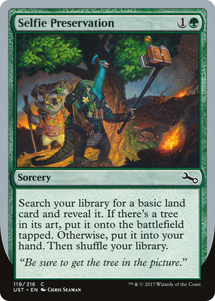 Selfie Preservation (119) - Unstable
