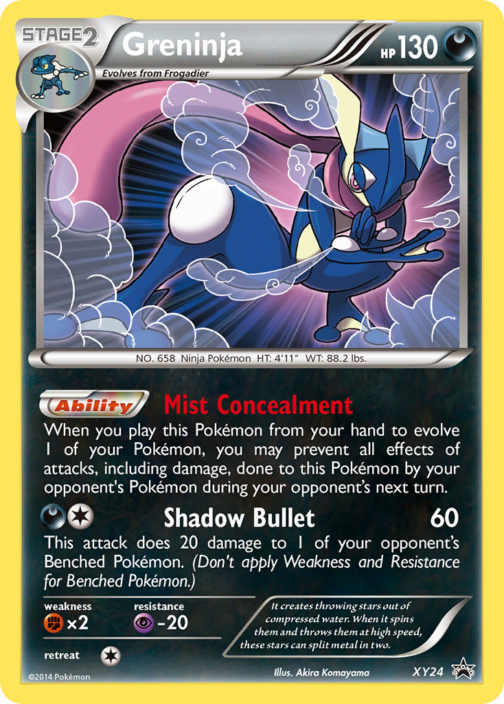 Greninja (XY24) [XY: Black Star Promos] | Silver Goblin