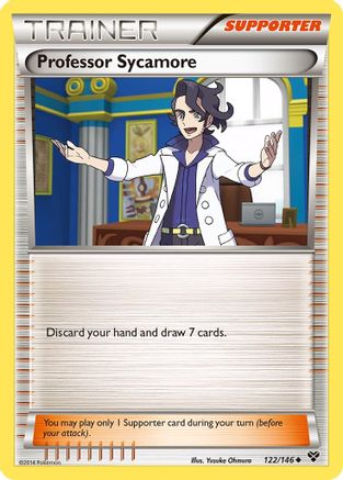 Professor Sycamore (122) - XY Base Set