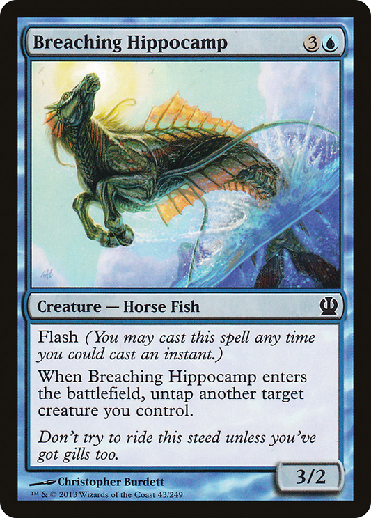Breaching Hippocamp (043) - Theros