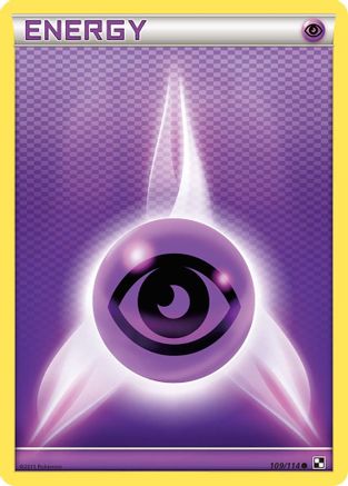 Psychic Energy (109) Reverse Holofoil - Black and White