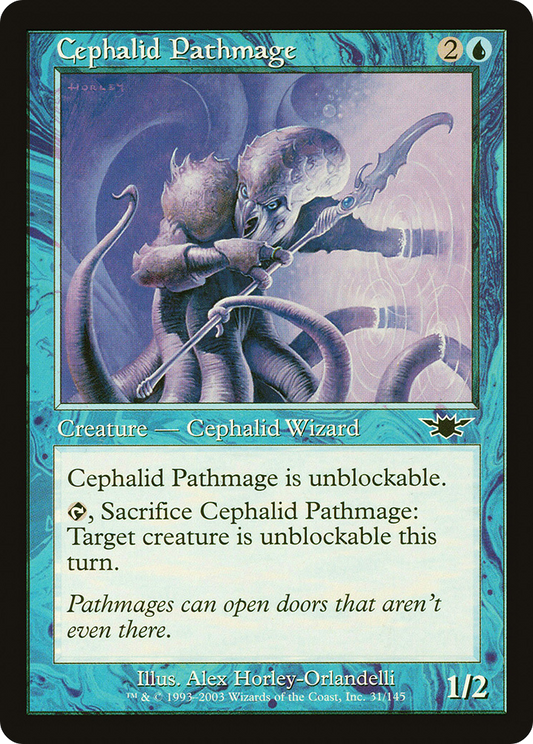 Cephalid Pathmage [Legions] Foil
