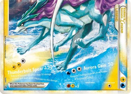 Raikou & Suicune Legend (Bottom) (93) Holofoil - Unleashed
