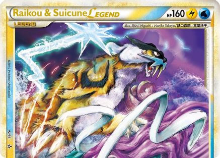 Raikou & Suicune Legend (Top) (92) Holofoil - Unleashed