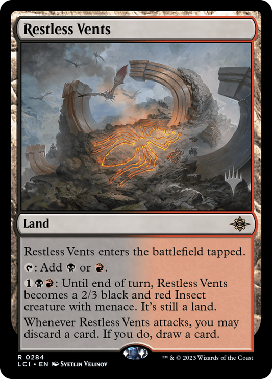Restless Vents (284) Foil - The Lost Caverns of Ixalan Promos