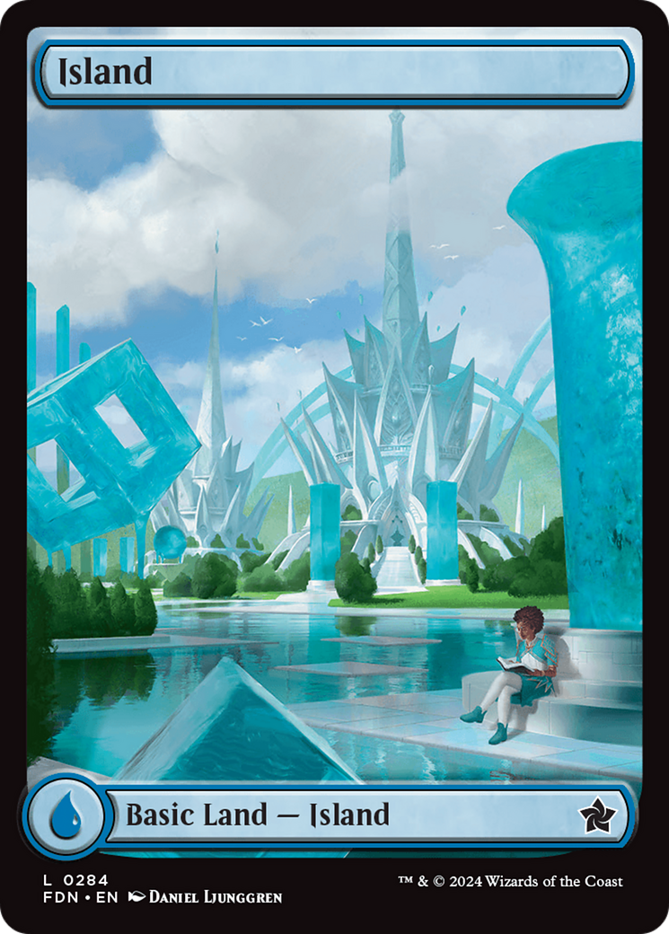Island (0284) [Foundations] Foil
