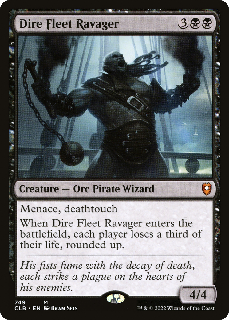 Dire Fleet Ravager (749) - Commander Legends: Battle for Baldur's Gate