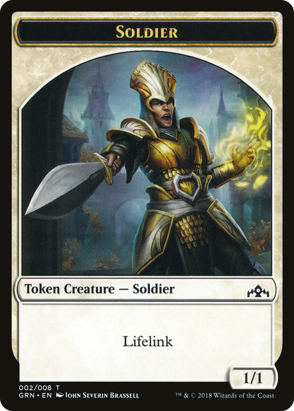 Soldier (002) // Goblin Token (2 // 4) - GRN Guild Kit Tokens