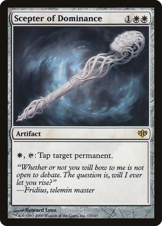 Scepter of Dominance [Conflux] Foil