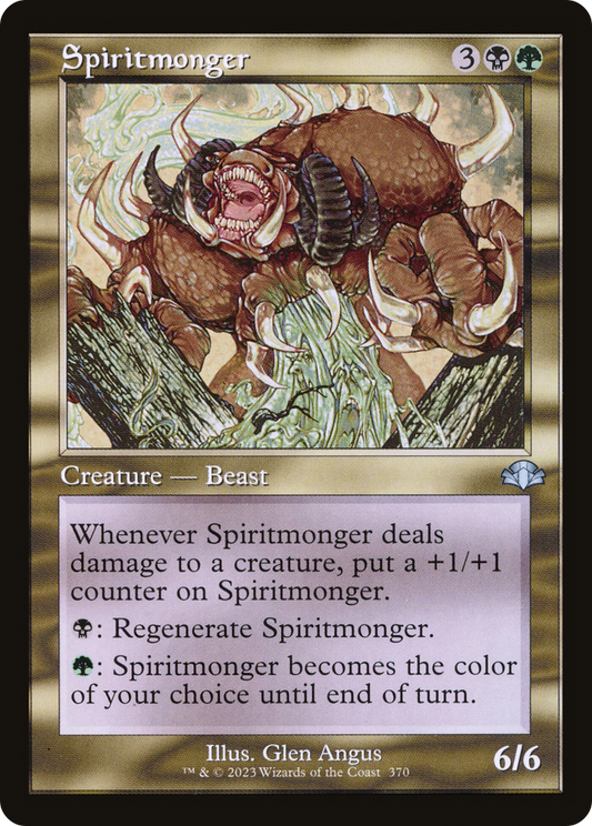 Spiritmonger (Retro) [Dominaria Remastered] Foil