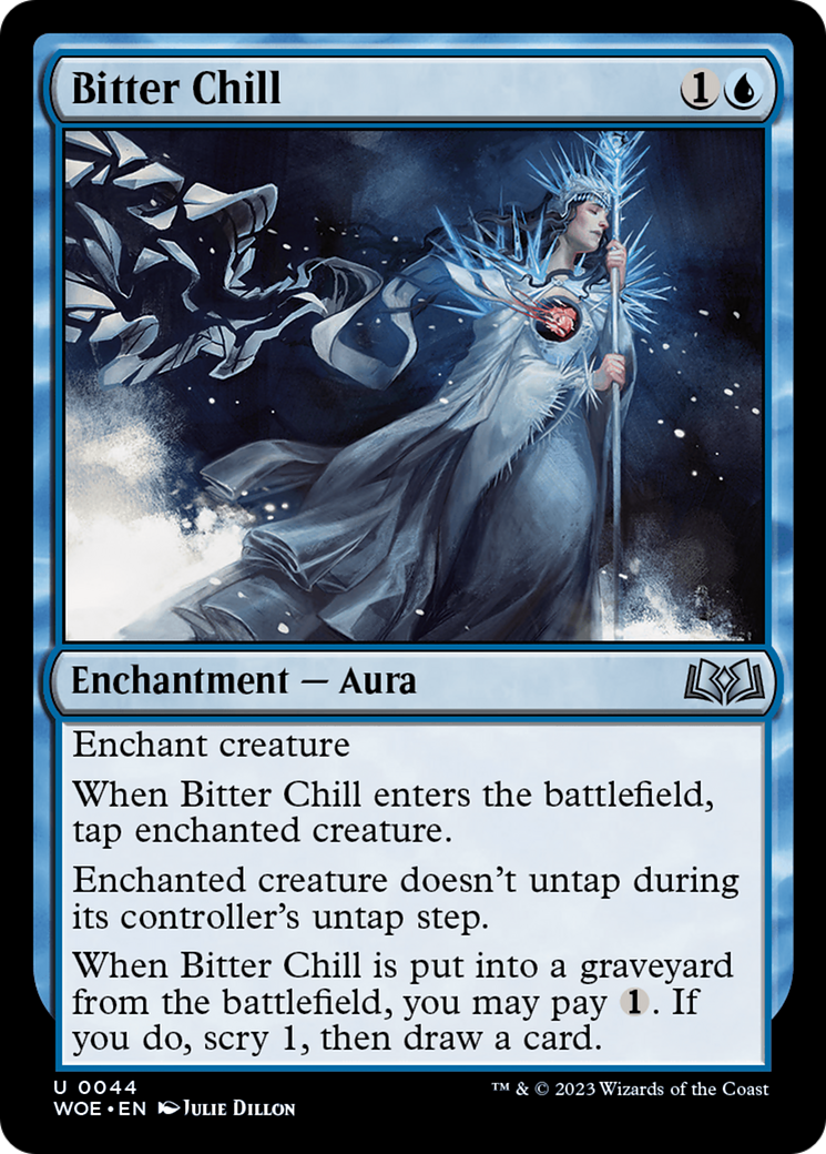 Bitter Chill (044) Foil - Wilds of Eldraine
