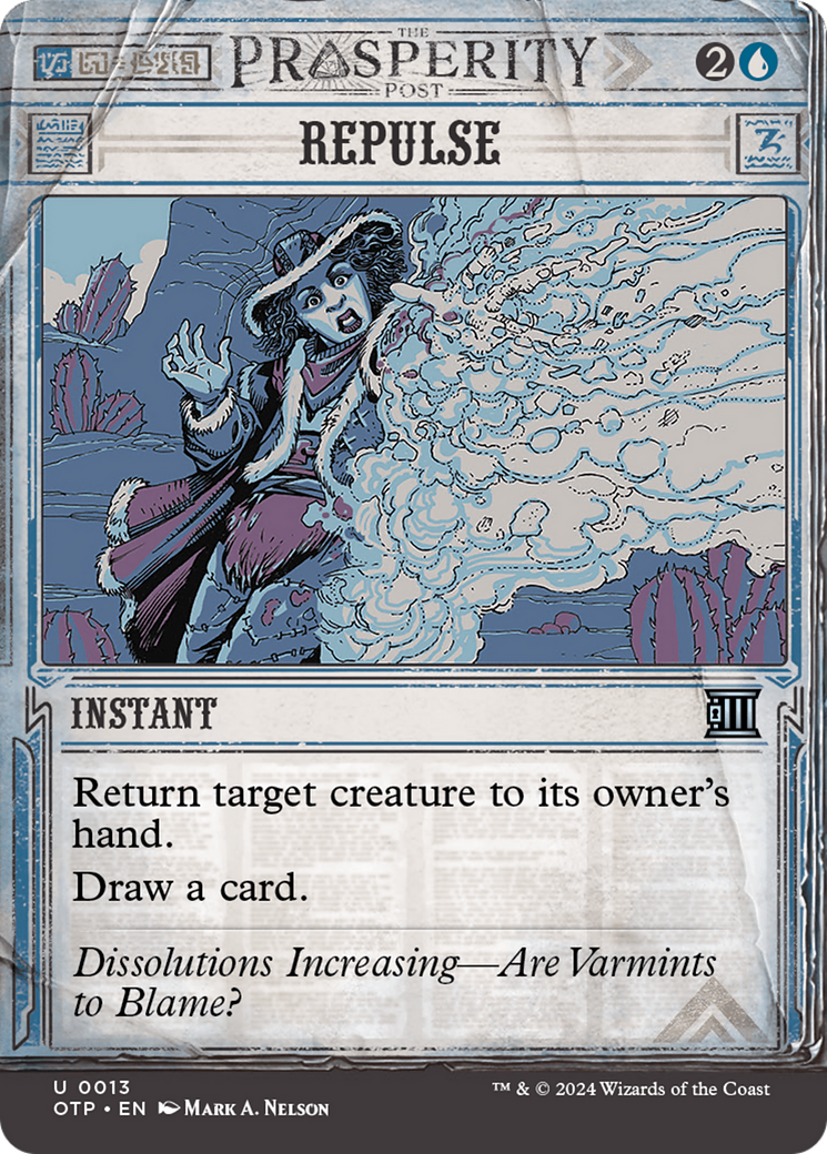 Repulse (Showcase) (013) Foil - Breaking News