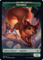 Squirrel // Balloon Double-Sided Token [Unfinity Tokens] | Silver Goblin