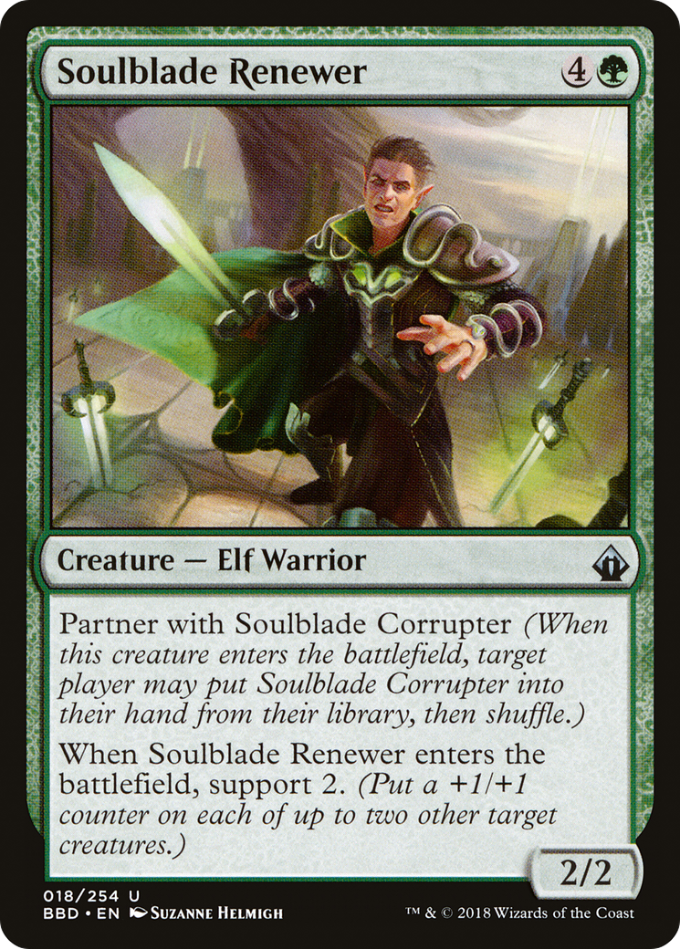 Soulblade Renewer (018) Foil - Battlebond