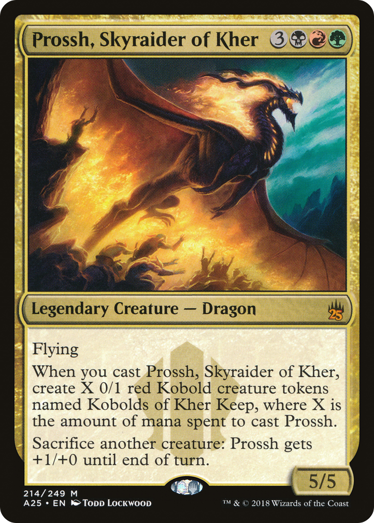Prossh, Skyraider of Kher (214) Foil - Masters 25