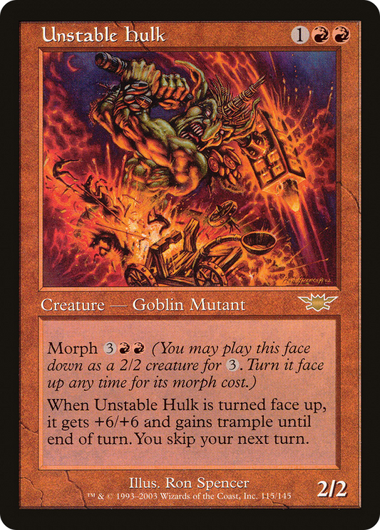 Unstable Hulk [Legions] Foil