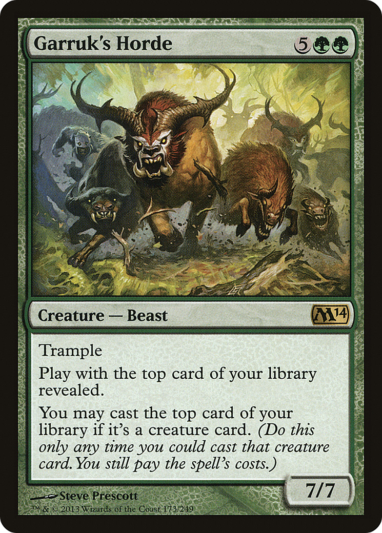 Garruk's Horde (173) - Magic 2014