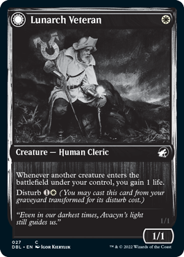 Lunarch Veteran (027) - Innistrad: Double Feature