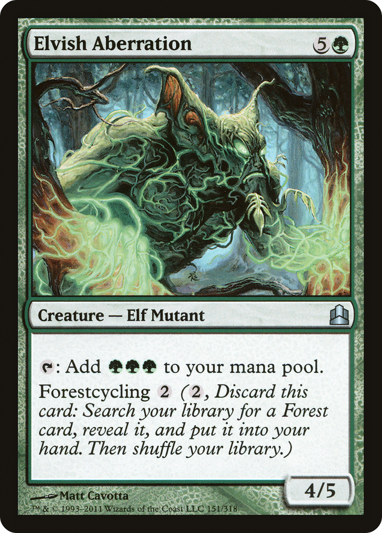 Elvish Aberration [Commander 2011] | Silver Goblin