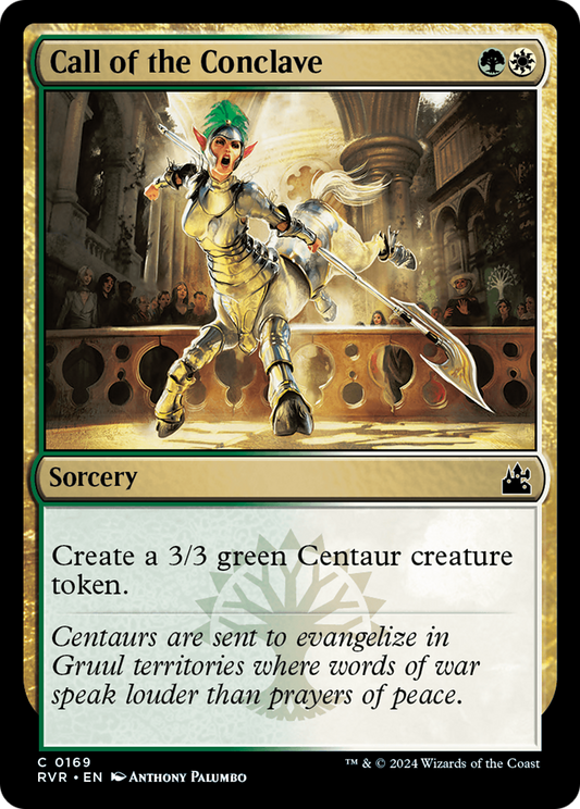 Call of the Conclave [Ravnica Remastered] Foil